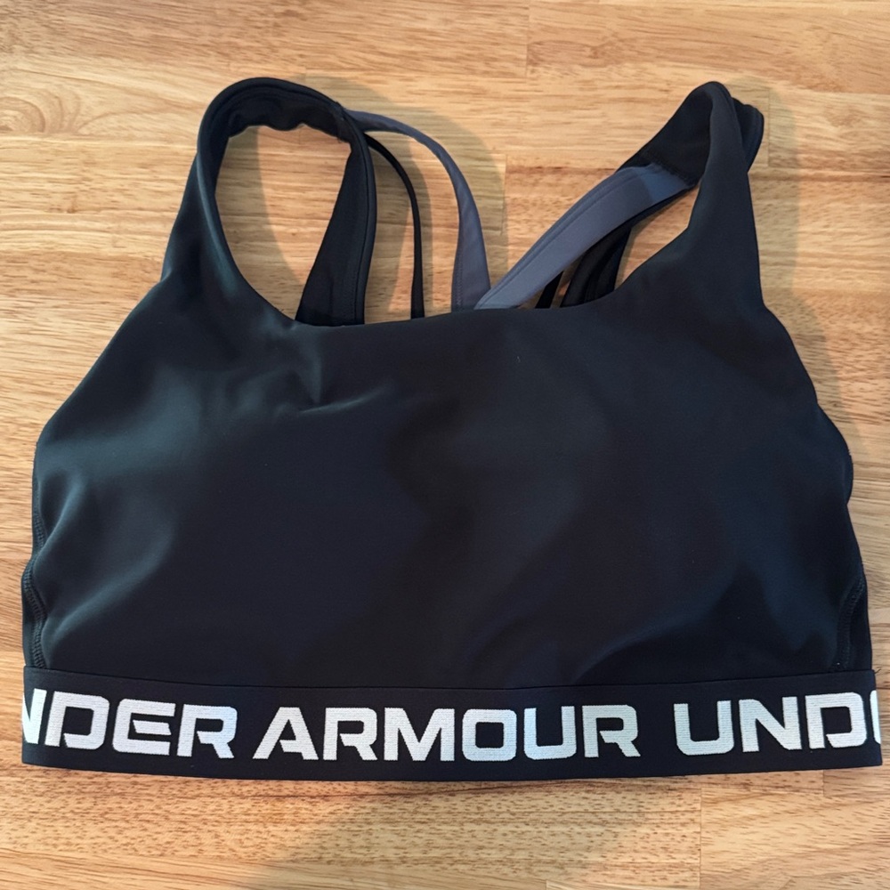 Under Armour Women's Black Compression Sports Bra